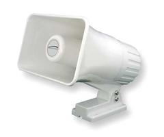 SPECO TECHNOLOGIES SPC12RP PA Horn,Weatherproof,White,15 W