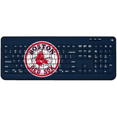 Boston Red Sox 1976-2008 Cooperstown Solid Design Wireless Keyboard