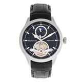 Heritor Gregory Automatic Black Semi Skeleton Dial Men's Watch HERHR8102 screenshot. Watches directory of Jewelry.