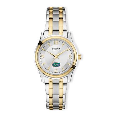 Florida Gators Women's Classic Two-Tone Round Watch - Silver/Gold