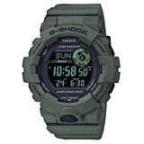 Men's Casio G-Shock Green Power Trainer Watch GBD800UC-3 screenshot. Watches directory of Jewelry.