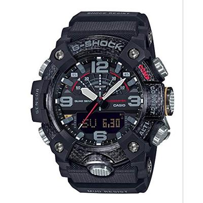 Men's Casio G-Shock Master of G Mudmaster Carbon Core Guard Quad Sensor Connected Grey Resin Watch G