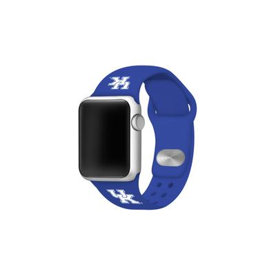 Game Time NCAA 42/44mm Apple Watch Silicone Band Blue 42mm/44mm Kentucky Wildcats