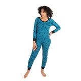 Leveret Womens 2 Piece Pajamas Top & Bottom 100% Cotton Moon (Size Medium) screenshot. Pajamas directory of Lingerie.