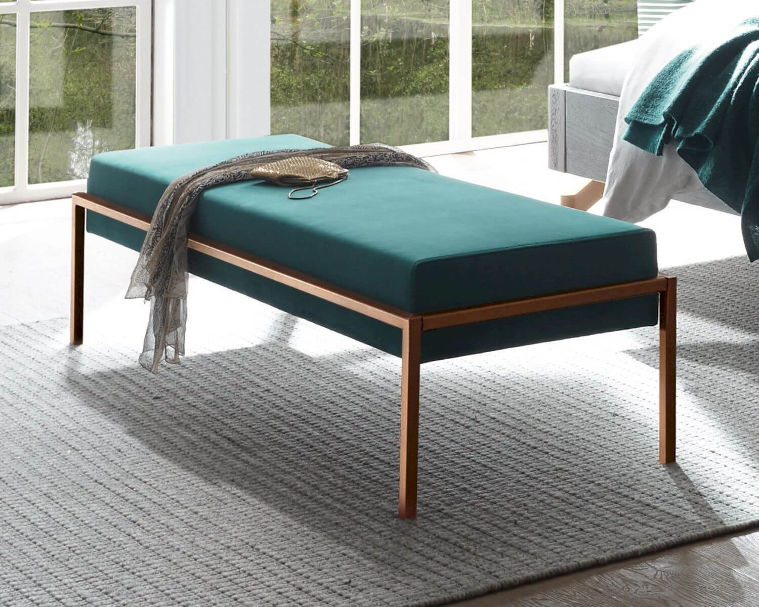 Hasena Bettbank Topa Anthrazit / PK3 Kitana 604 Anthrazit Image