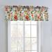 Wide Width Astoria Spice Window Valance by Greenland Home Fashions in White (Size 84" W 19" L)