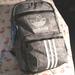 Adidas Bags | Adidas Originals National 3 Stripes Backpack | Color: Gray/White | Size: Os