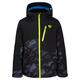 Ziener Jungen Ayden Junior Kinder Skijacke, Winterjacke | Wasserdicht, Winddicht, Warm, Black Mountain camo, 116