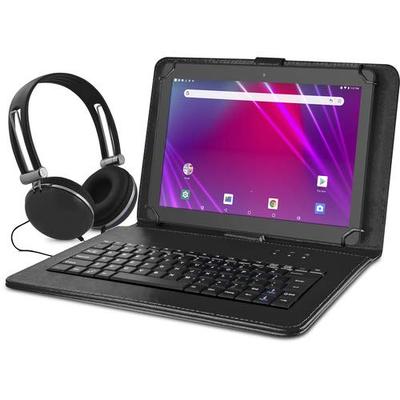 Ematic 10.1" EGQ239BD 16GB Tablet Bundle (Wi-Fi, Black)