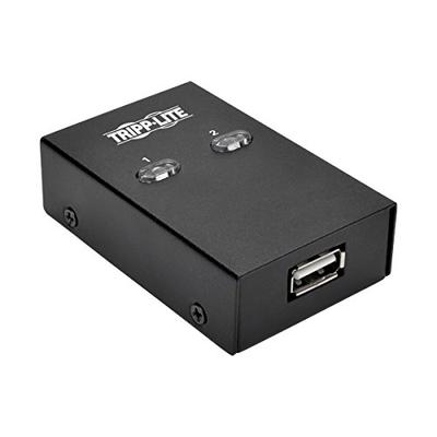 Tripp Lite 2-Port USB 2.0 Hi-Speed Sharing Switch for Printer/Scanner/Other (U215-002)