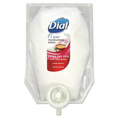 Extra Dry 7-day Moisturizing Lotion With Shea Butter,floral,15 Oz Refill, 6/ct