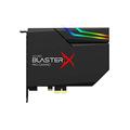 Creative Sound BlasterX AE-5 Plus SABRE32 Hochauflösende PCI-e-Gaming-Soundkarte und DAC mit 32-Bit / 384 kHz, Dolby Digital und DTS mit bis zu 122 dB Rauschabstand, RGB-Aurora-Beleuchtungssystem