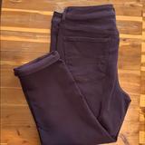 American Eagle Outfitters Pants & Jumpsuits | American Eagle High-Rise Jegging Crop | Color: Purple | Size: 14