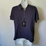 Adidas Tops | Adidas Climalite Stretch Golf Tennis Polo Shirt Si | Color: Blue | Size: Xlj