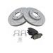 2011-2016 Kia Optima Front Brake Pad and Rotor Kit - TRQ BKA12552