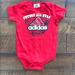 Adidas One Pieces | Adidas Future All-Star Onsie Size 12 Months | Color: Red | Size: 12mb