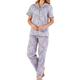 rella Ladies rt d Pyjama Set Grey