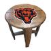 Imperial Chicago Bears Oak Barrel Table