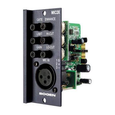 Bogen MIC2X Electronically-Balanced Microphone Input Module (XLR) MIC2X