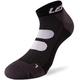 Lenz 5.0 Short Kompression Socken, schwarz-grau, Größe 42 - 44
