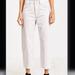 Urban Outfitters Jeans | Bdg Women's White Mid-Rise Relaxed Cropped Jean | Color: Red/White | Size: 31