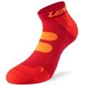 Lenz 5.0 Short Compression Socks, red-orange, Size 42 - 44