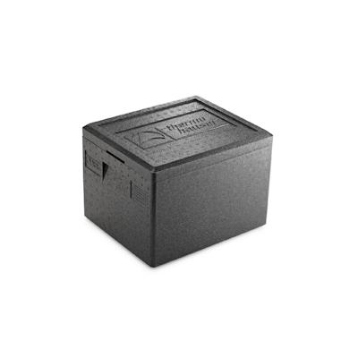 thermohauser EPP-Thermobox GN 1/2 schwarz, mit Deckel, 7 L