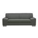 DOMO. Collection Sofa Alisson, 3er Couch, 3-Sitzer, 3er Garnitur, 199x83x75 cm, Polstergarnitur in grau