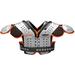 Schutt XV HD Adult Football Shoulder Pads - Lineman Silver/Orange