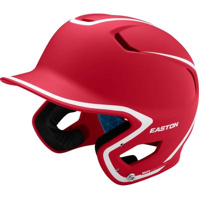 Easton Z5 2.0 Matte Two Tone Senior Batting Helmet Red/White