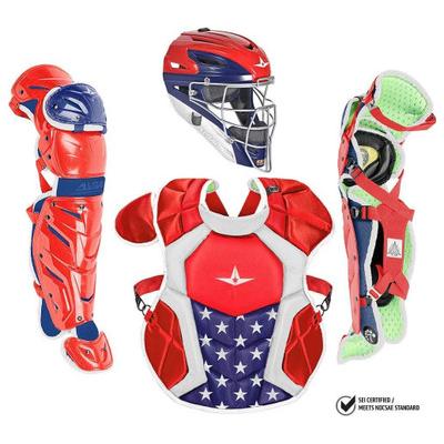 All Star System7 Axis Usa Nocsae Certified Senior Pro Catchers Kit