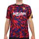 Nike Herren T-Shirt FCB M Nk BRT Top SS PM, University Red/University Red/Amarillo/(Amarillo) (Full Sponsor-Hme), L, CD5812