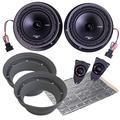 Vibe Optisound Lautsprecher-Set für VW T5, passgenau, schwarz