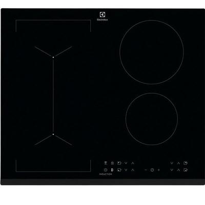 Electrolux - Table de cuisson 4 foyers - L60 x 67,80 cm - LIV6343 - 7350W - Revetement verre - Noir