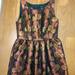 J. Crew Dresses | Beautiful J Crew Floral Dress | Color: Black/Gold | Size: 6