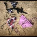 Pink Victoria's Secret Swim | 3 Pink Bikinis | Color: Purple | Size: Xs