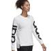 Adidas Tops | Adidas Women's Essentials Crewneck Sweatshirt | Color: Black/White | Size: S