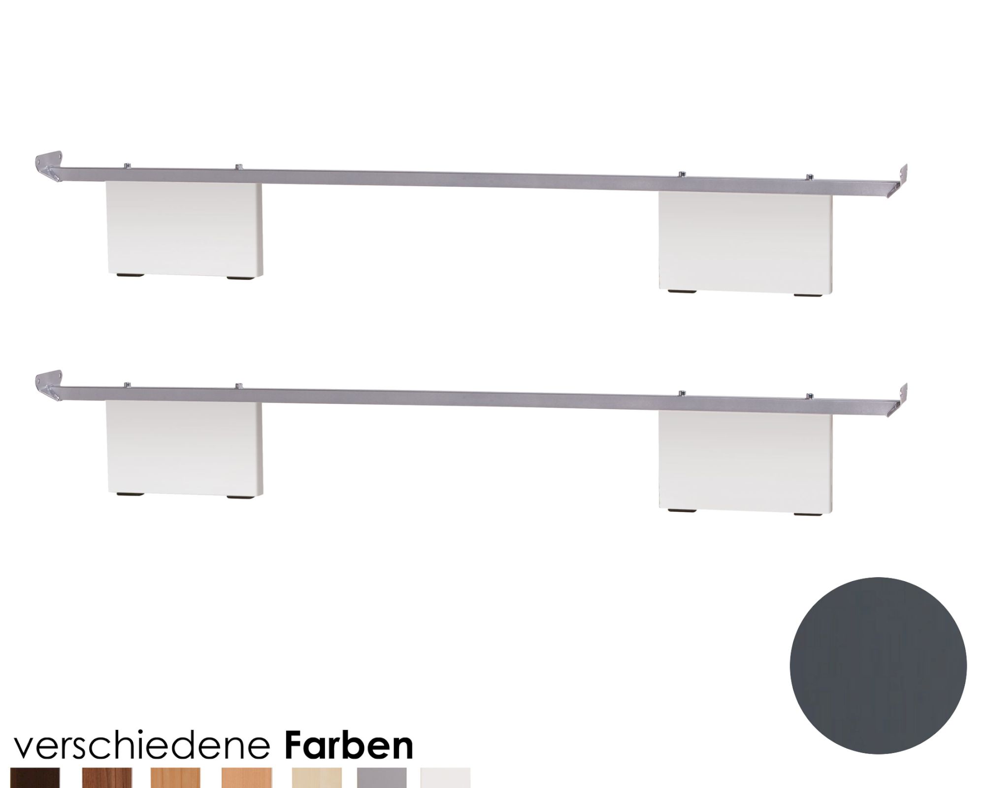 Hasena Top-Line Bett Prestige Vilo/Nuetta 200x200 cm / Buche natur, lackiert Image