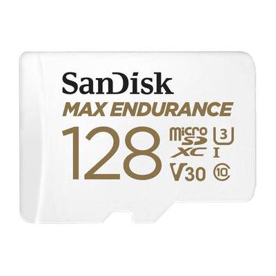 SanDisk 128GB MAX ENDURANCE UHS-I microSDXC Memory Card with SD Adapter SDSQQVR-128G-AN6IA