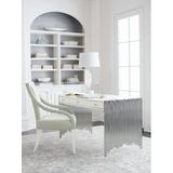 Bernhardt Calista Desk Wood/Metal in Brown/Gray/White | 30.25 H x 54.25 W x 27 D in | Wayfair 388510