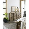 Hooker Furniture La Grange 9 Drawer Dresser w/ Mirror Wood in Brown | 38 H x 70 W x 20 D in | Wayfair