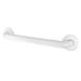Kingston Brass Made to Match Commercial Grade Grab Bar Metal in White/Black | 1.25 H in | Wayfair GB1424CSW