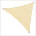 ColourTree 260 GSM Reinforced Super Ring Equilateral 32' Triangle Shade Sail, Stainless Steel in Brown | 384 W x 384 D in | Wayfair TAWT32-3