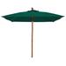 Darby Home Co Sanders 6' Square Market Umbrella, Bamboo | Wayfair DBHM7786 42917199