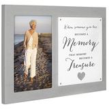 Malden Someone Becomes Memory Picture Frame, Wood in Gray | 7.38 H x 10.38 W x 1 D in | Wayfair 40058-46