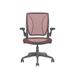 Humanscale World Mesh Task Chair Upholstered/Mesh in Pink/Gray/White | 37 H x 25 W x 25 D in | Wayfair W11VN74N74SHNSC