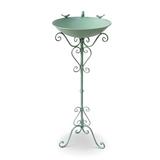 Ophelia & Co. Risner Birdbath Metal | 39.7 H x 15.3 W x 14.2 D in | Wayfair 4383C65C971C410A8D0EB1D782E0641A