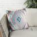 Nikki Chu Groove Indoor/Outdoor Geometric 18" Throw Pillow Cover Polyester | 18 H x 18 W x 0.5 D in | Wayfair PLC102284