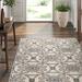 Gray/White 96 x 0.5 in Area Rug - Tufenkian Marquis Geometric Hand-Knotted Gray/Silver/White Area Rug | 96 W x 0.5 D in | Wayfair AAZ.91/WNZB0810