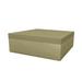 Vondom Jut Outdoor Ottoman w/ Cushion Plastic in Brown | 15.75 H x 47.25 W x 47.25 D in | Wayfair 44414-KHAKI